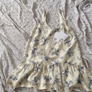 Other-stories Women's Cream and Yellow Vest